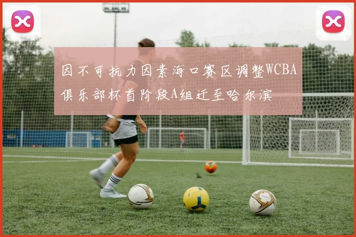 因不可抗力因素海口赛区调整WCBA俱乐部杯首阶段A组迁至哈尔滨